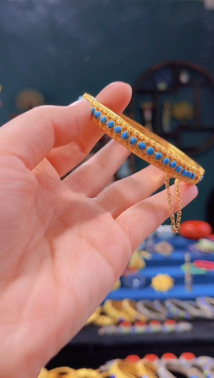 【闪购商品】非遗技艺 花丝镶嵌手镯