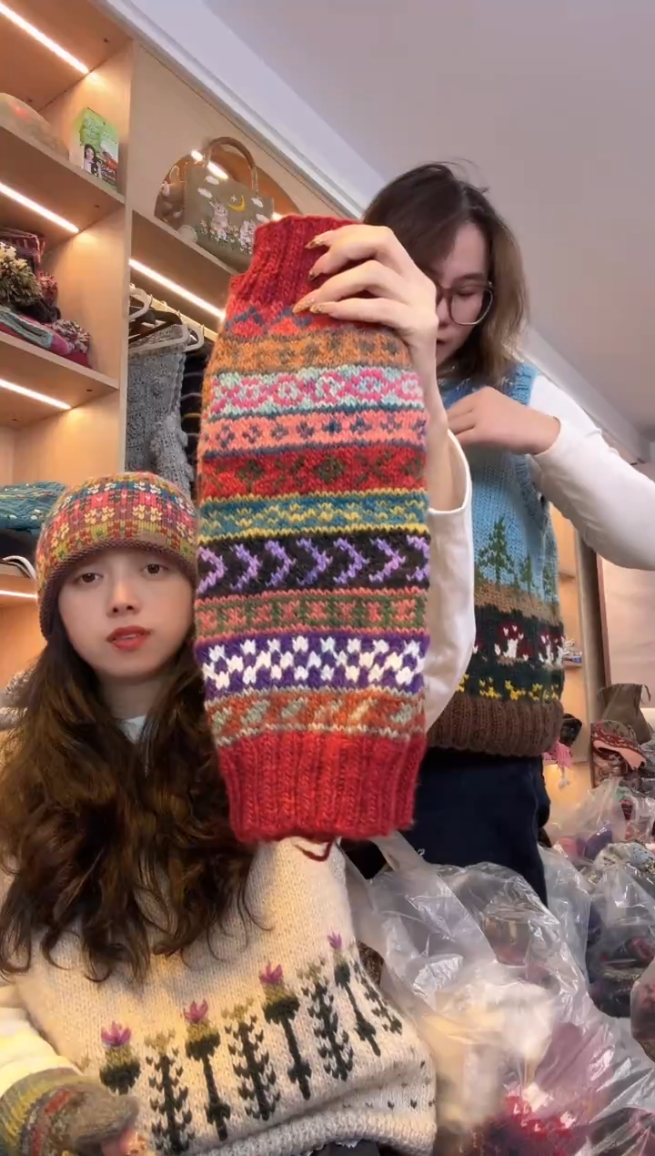 羊毛小*窝百羊毛护膝B989