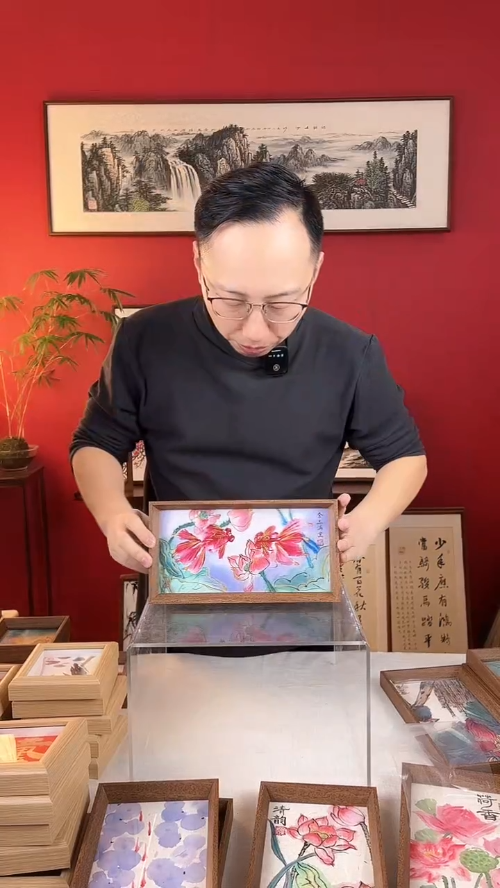 【闪购商品】国画金玉满堂国画摆台