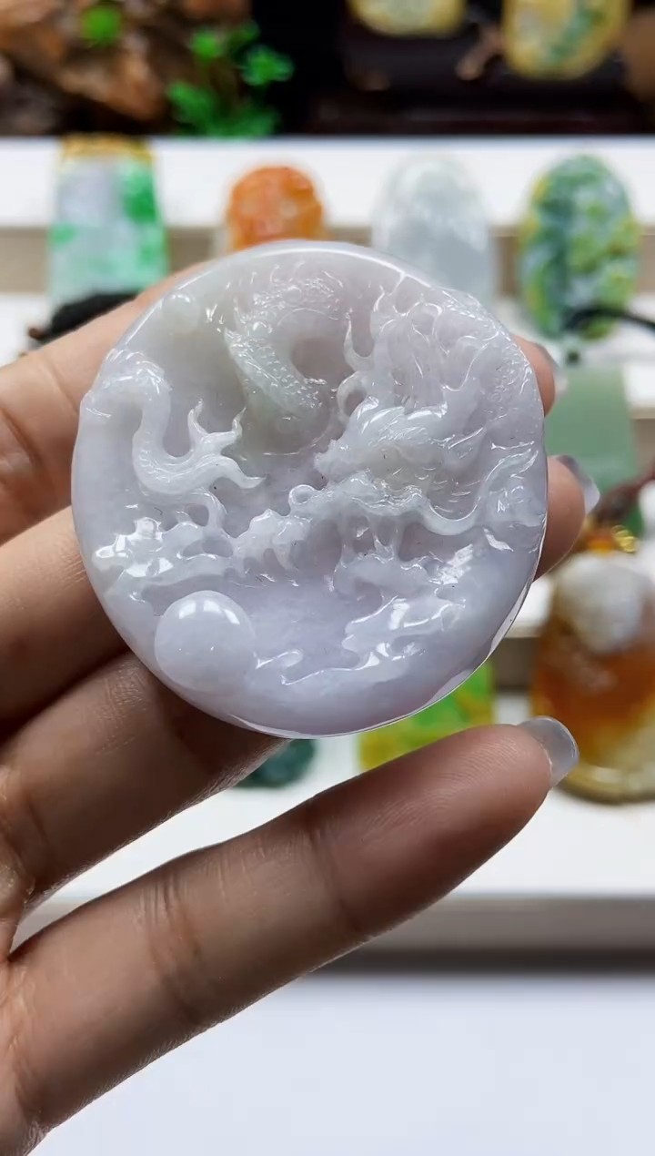 颈饰未镶嵌翡翠翡翠A货