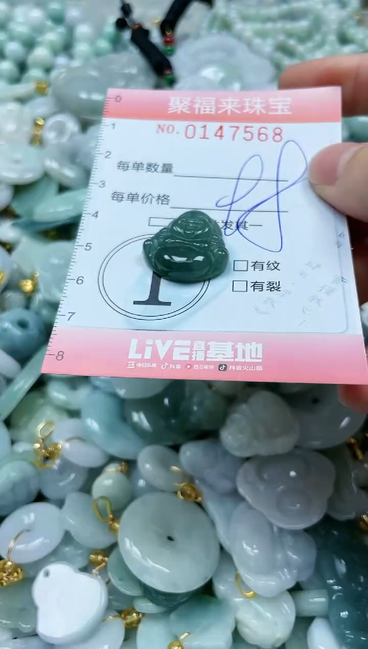 翡翠未镶嵌颈饰闪购0147568