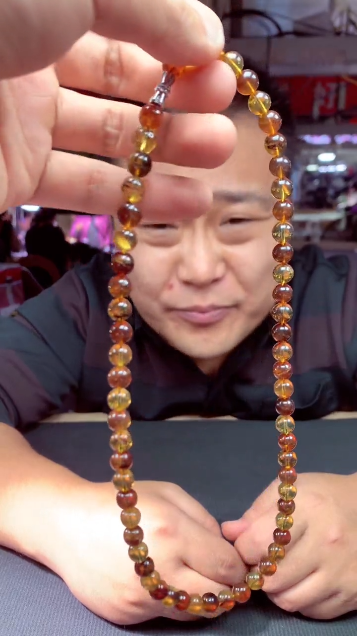 【闪购商品】定制琥珀未镶嵌多样性发货拍一发一