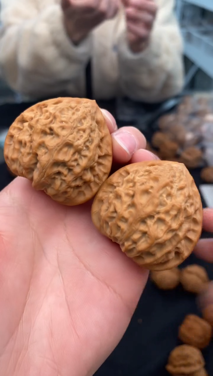 【闪购商品】文玩核桃把件金牛41-t965