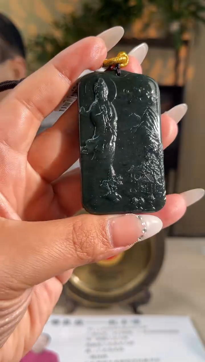 和田玉未镶嵌颈饰多样性拍一发一220104