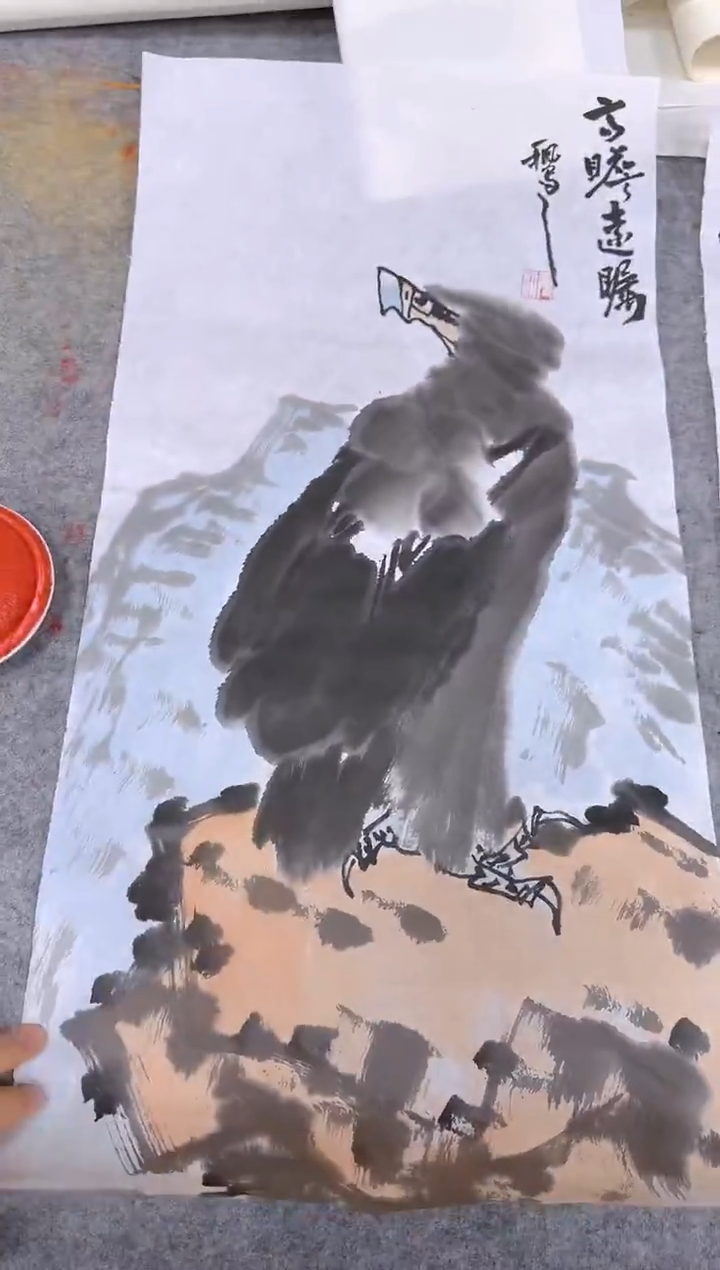 国画手绘原稿-姜超-国画2平尺