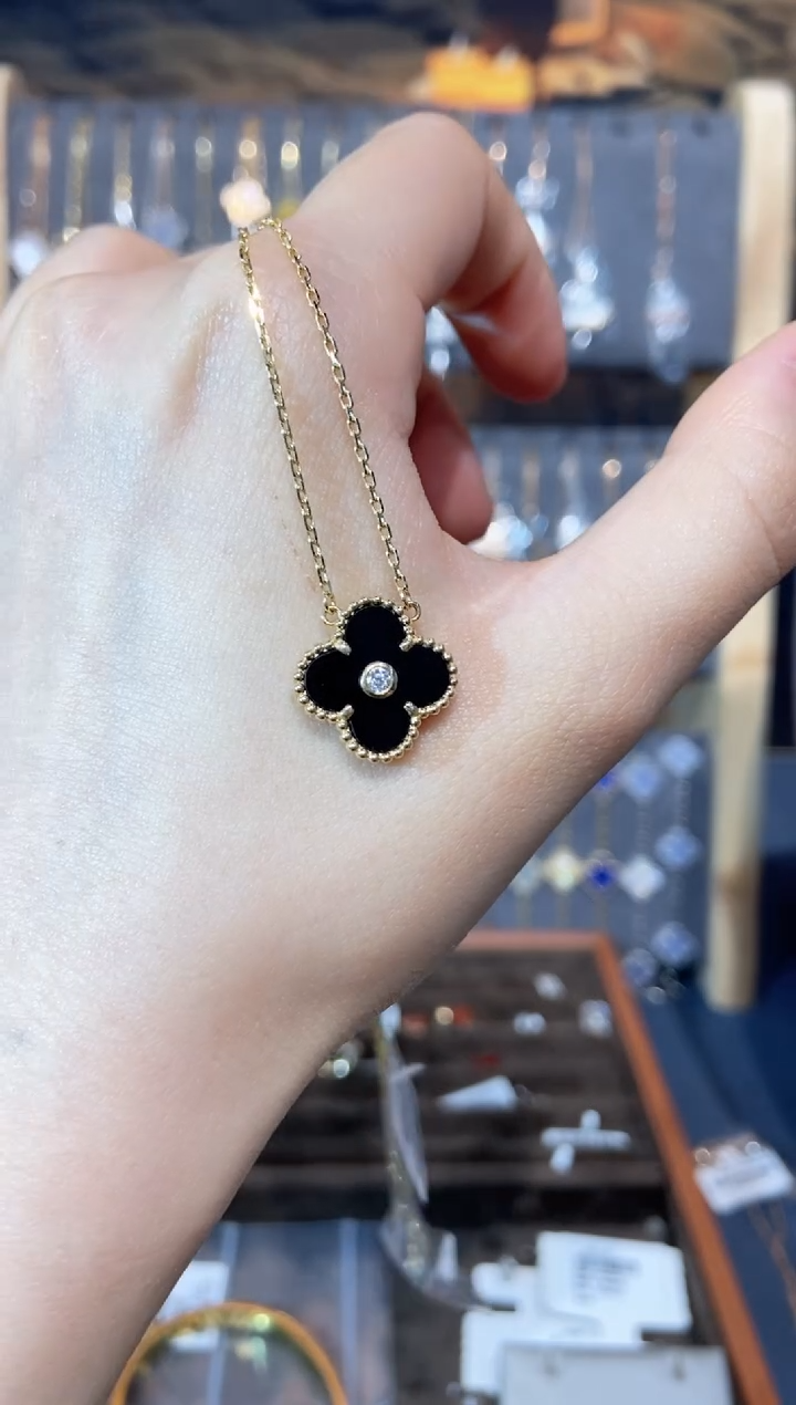 套链18K金镶嵌钻石钻石K黄