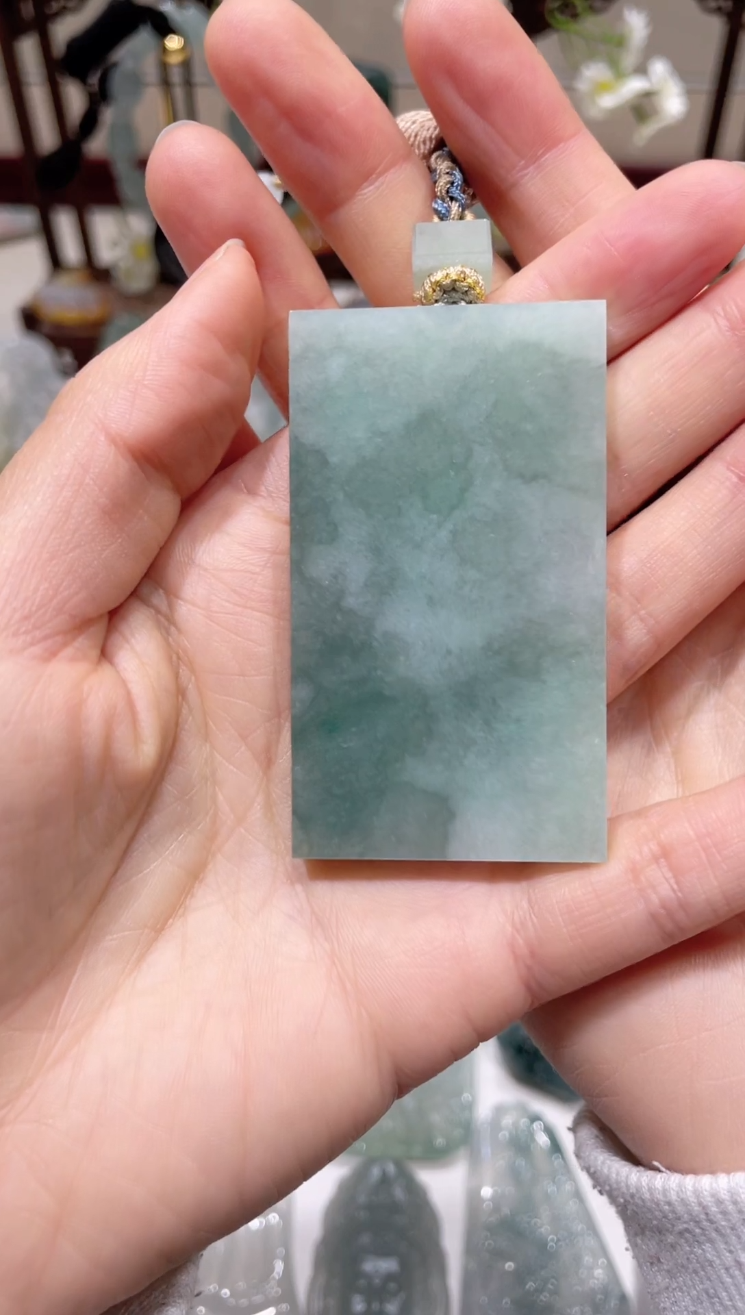 【闪购商品】翡翠挂件未镶嵌缅甸A货翡翠