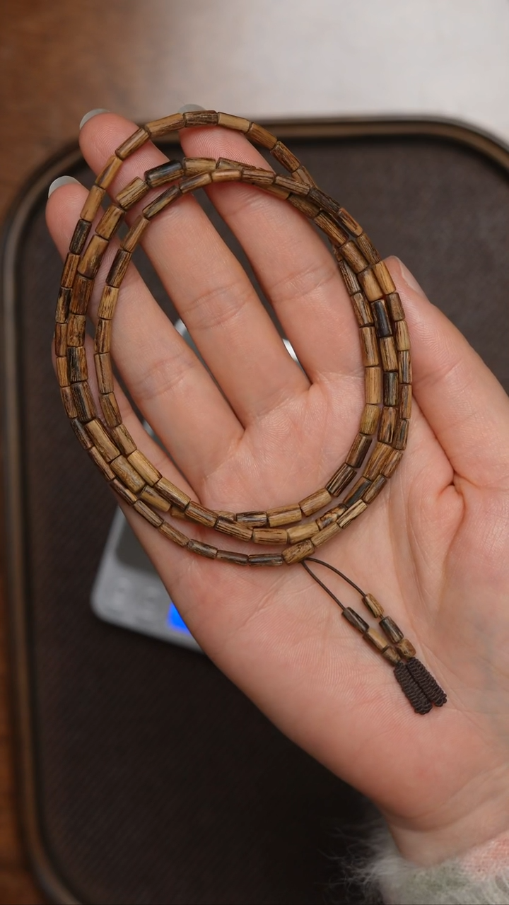 沉香手串达拉干约5mm 6.4克 多样性发1件