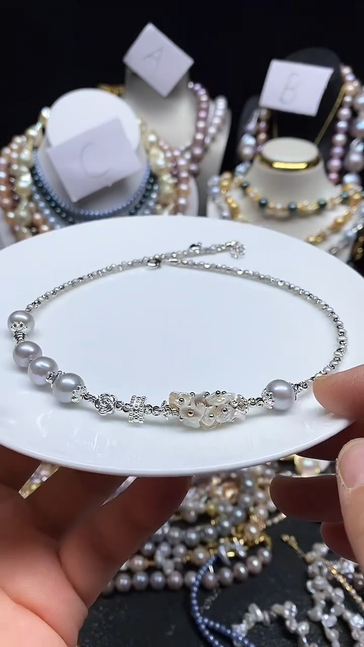 【闪购商品】淡水珍珠颈饰未镶嵌多人