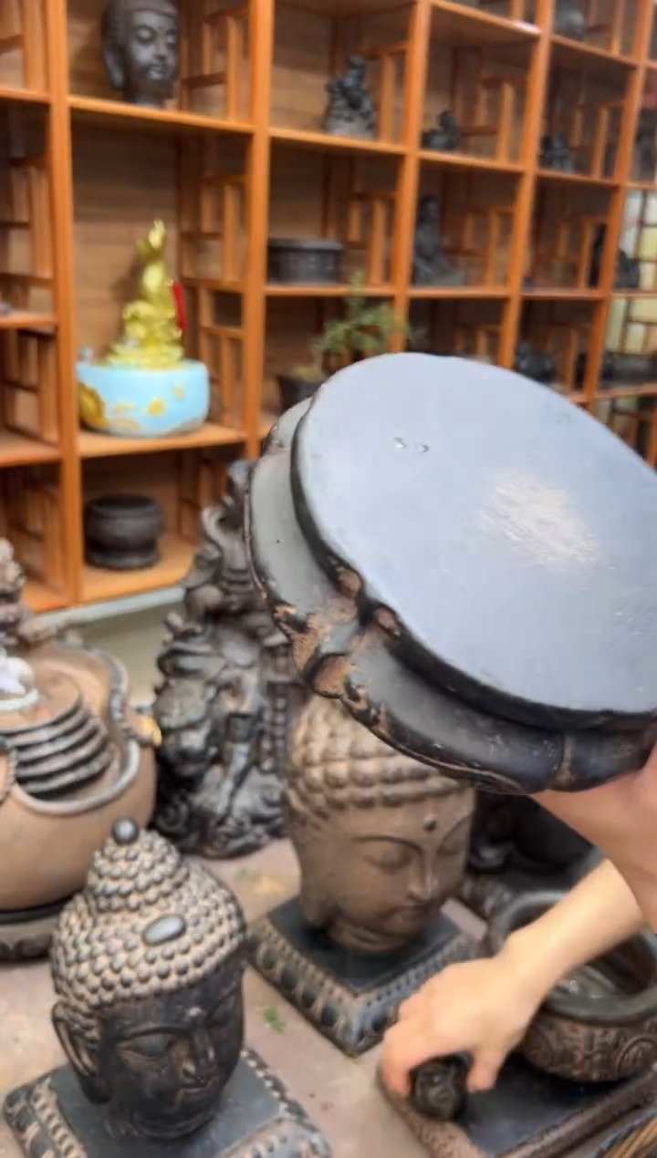 陶土【火山泥】金箍坛底座