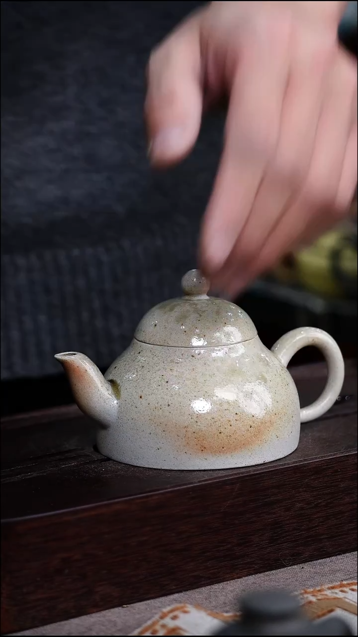 茶壶紫砂宜兴柴烧紫砂壶