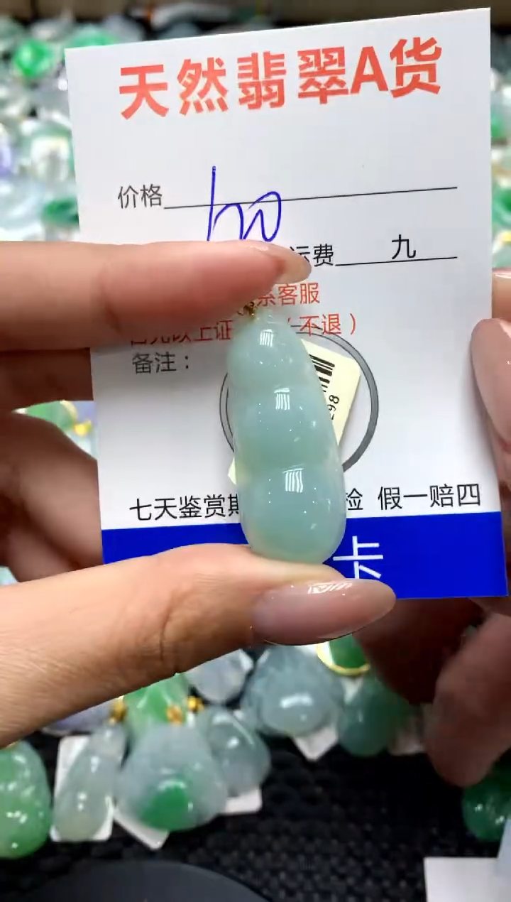 【闪购商品】翡翠颈饰18K金镶嵌111111111