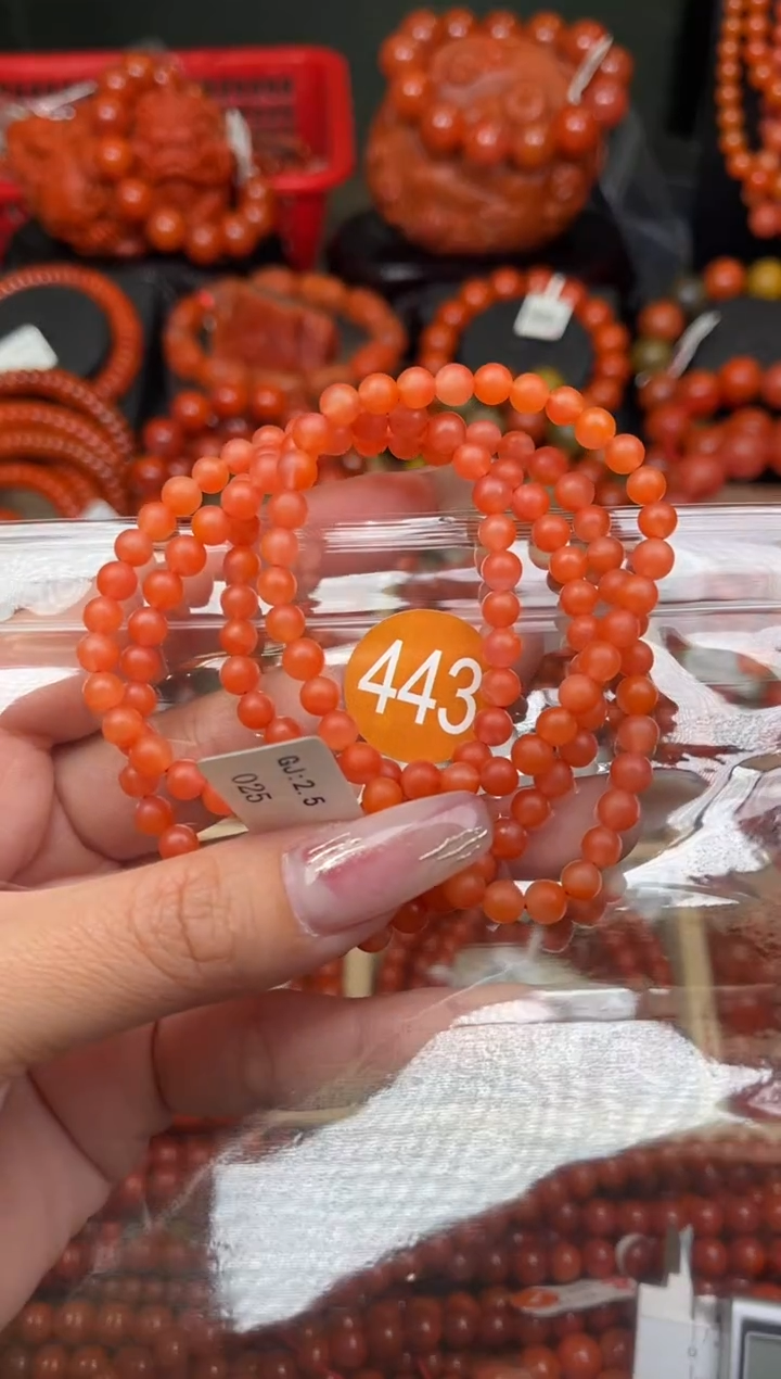 【闪购商品】南红玛瑙珠宝奇石未镶嵌443-5+