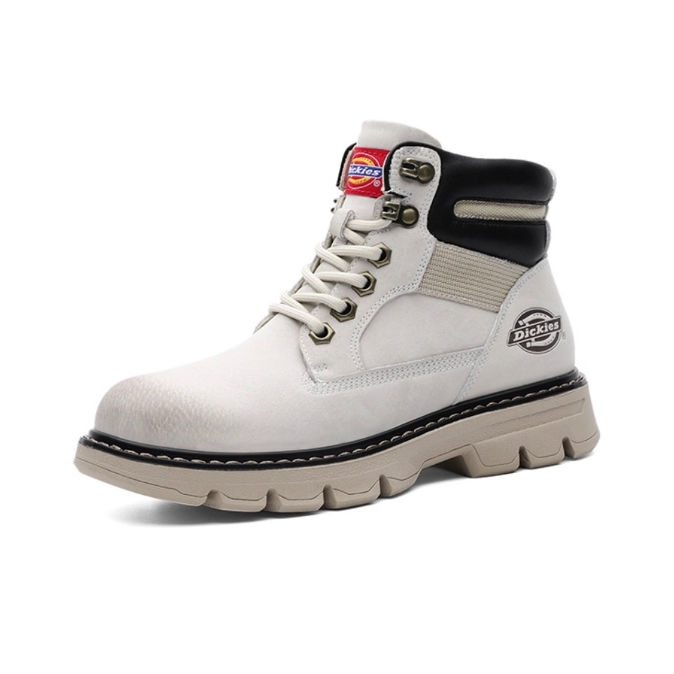 Dickies马丁靴英伦风系带户外时尚真皮百搭马丁靴DKCWS1086-沙色