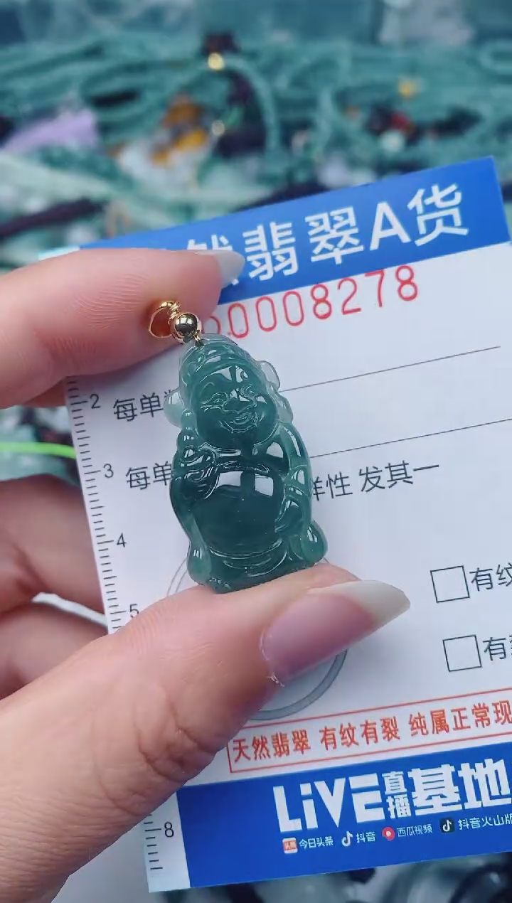 颈饰未镶嵌翡翠00008278