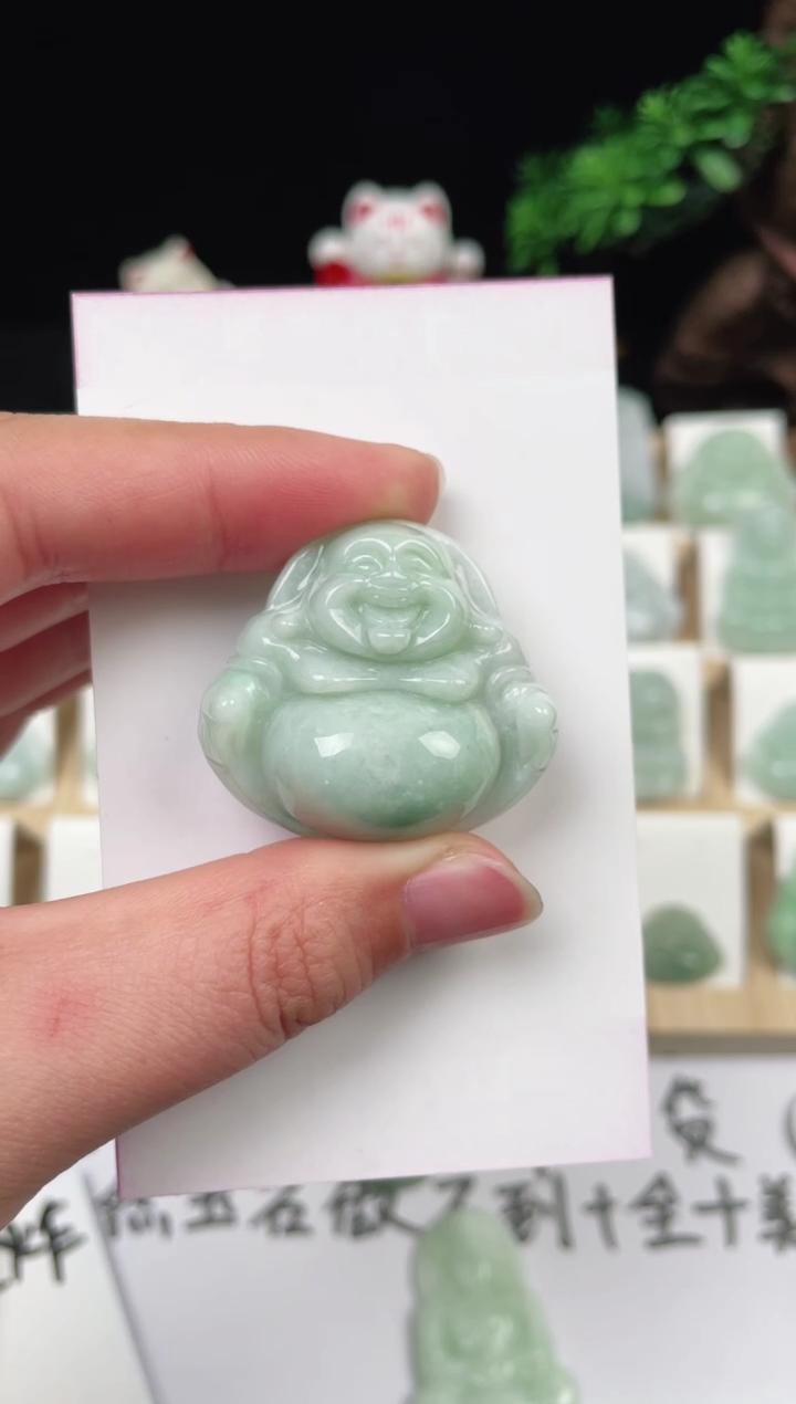 【闪购商品】翡翠颈饰未镶嵌佛公