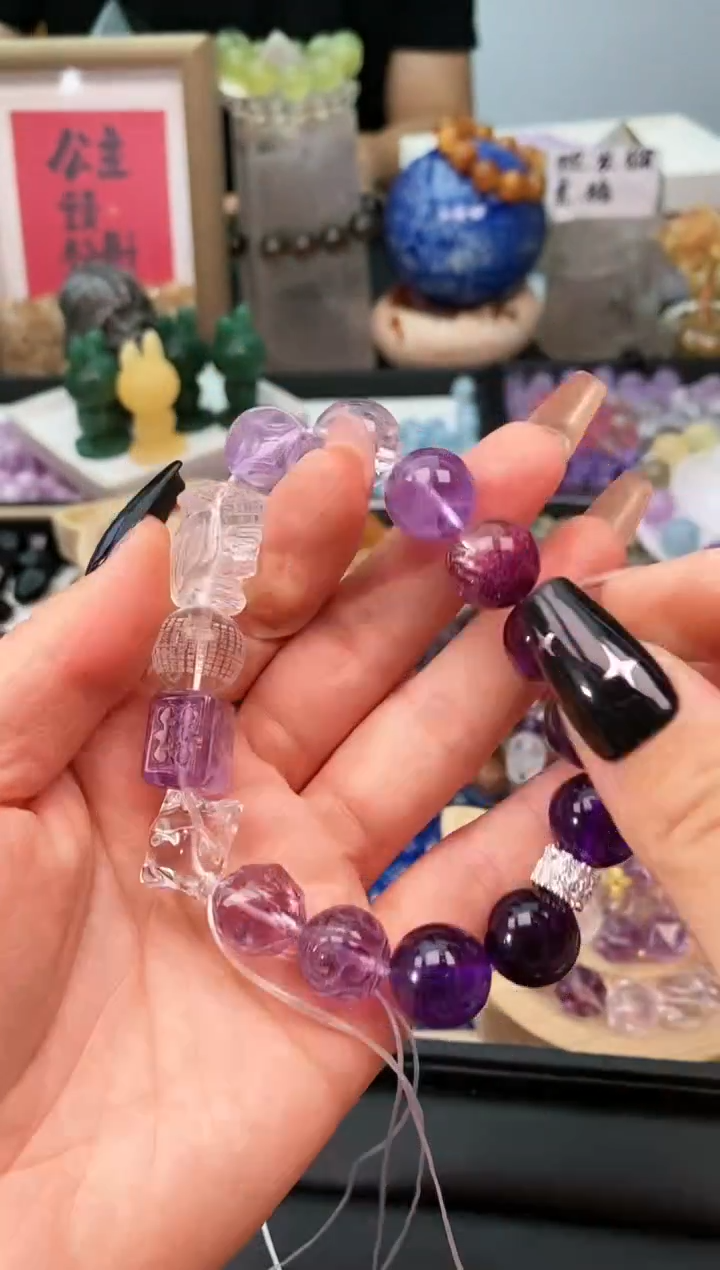 未镶嵌颈饰水晶4a拍十四发一/6.9/1个