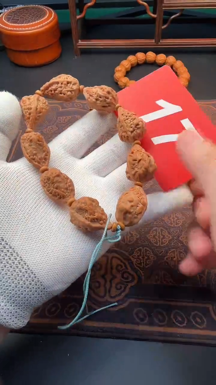 手串文玩核桃19麒麟角