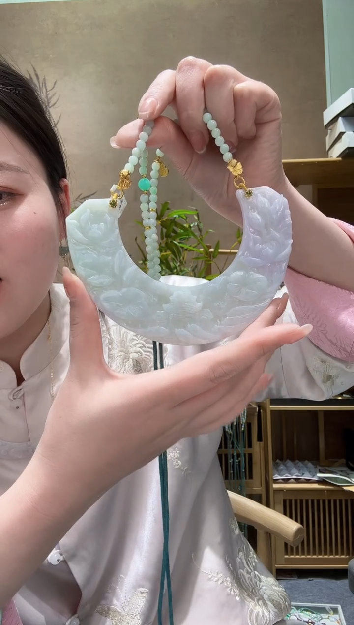 【闪购商品】翡翠颈饰未镶嵌吊坠