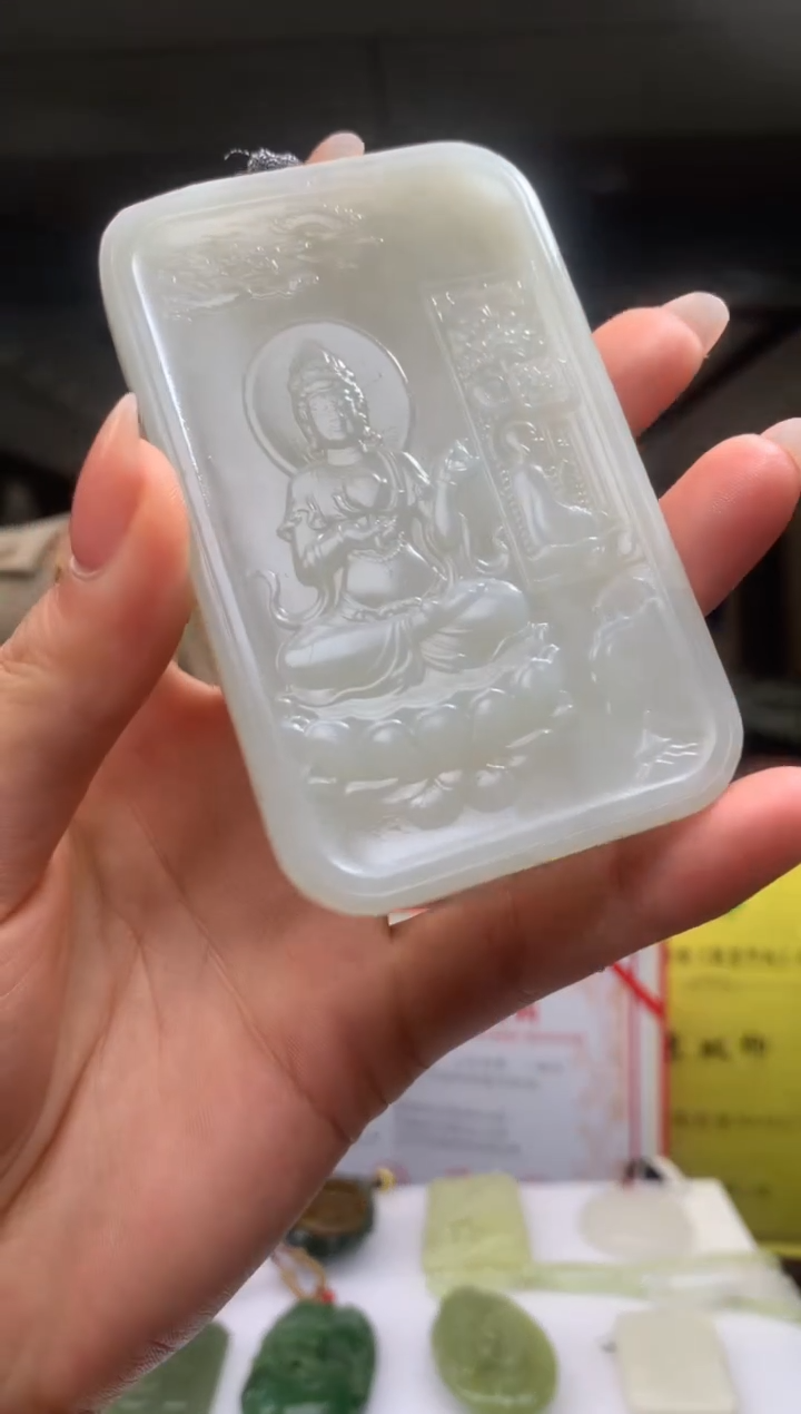 【闪购商品】定制和田玉Boss阳天然和田玉（拍一发一）