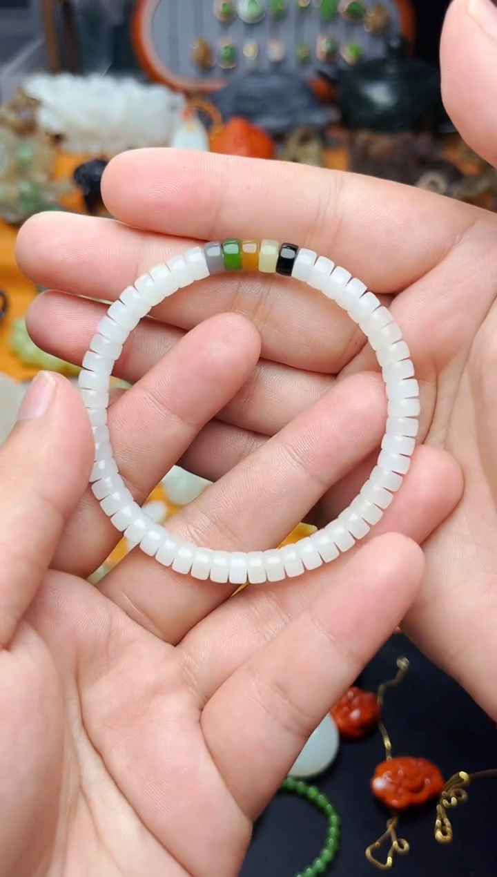 【闪购商品】和田玉手串未镶嵌手串