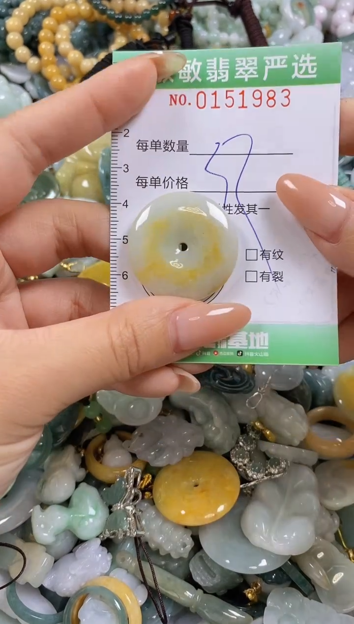 翡翠未镶嵌颈饰闪购0151983