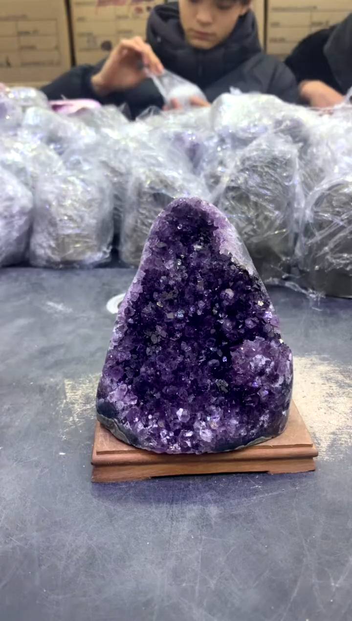 【闪购商品】水晶摆件未镶嵌天然紫水晶摆件306