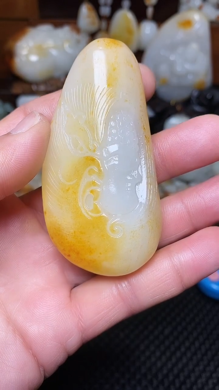 未镶嵌和田玉挂件城2
