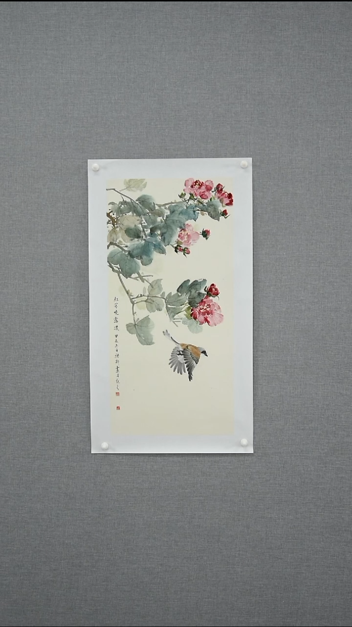 【闪购商品】绘画李继新-花鸟-两平尺-09