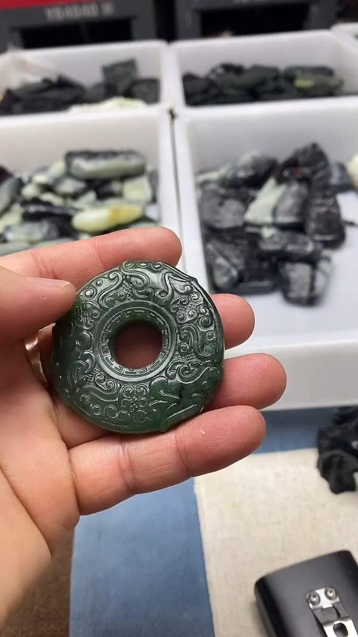 吊坠(不含链)未镶嵌和田玉1