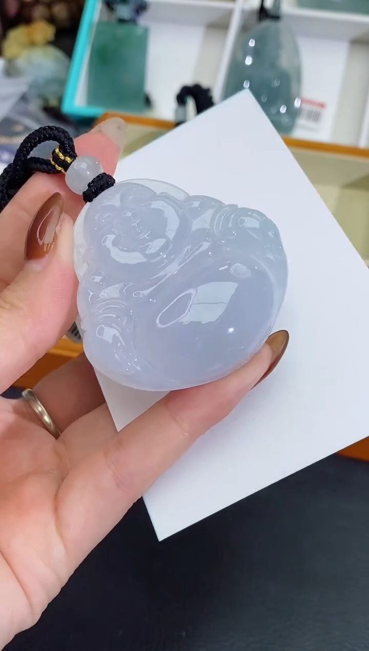 颈饰未镶嵌翡翠缅甸天然翡翠