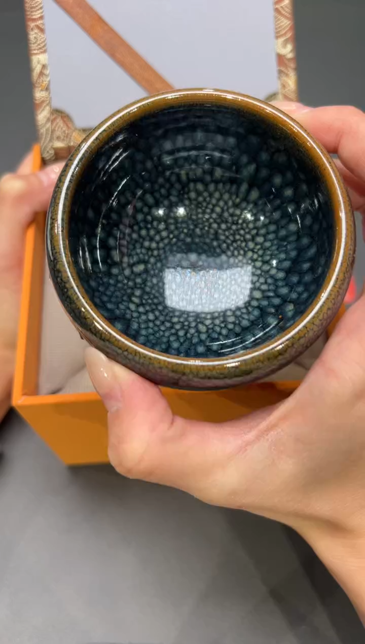 茶盏45@@建窑建盏主人杯