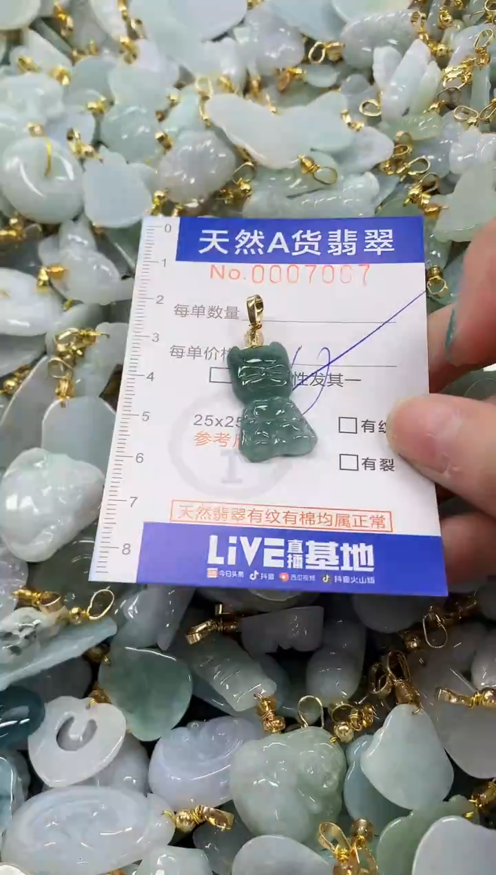 未镶嵌挂件翡翠纯天然a货翡翠