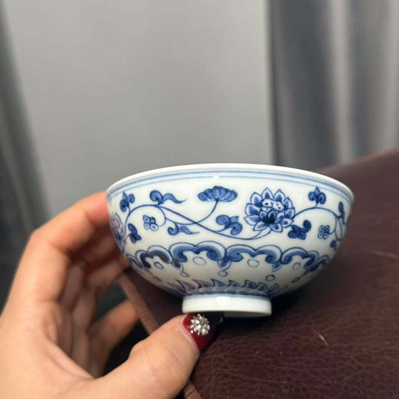 微瑕福利一束莲茶园杯