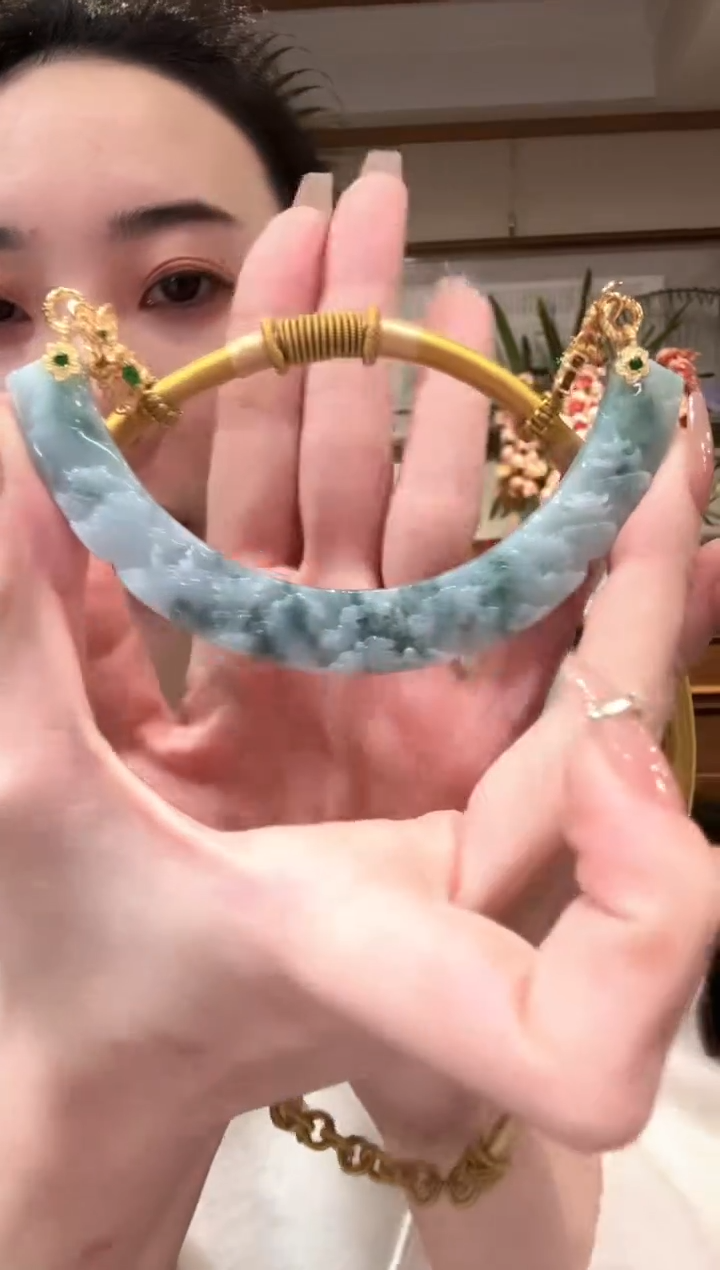 【闪购商品】翡翠颈饰未镶嵌国风