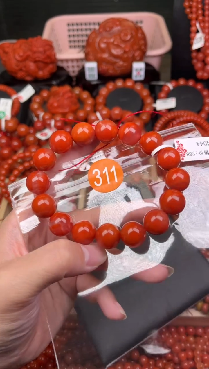 【闪购商品】南红玛瑙珠宝奇石未镶嵌311-13+