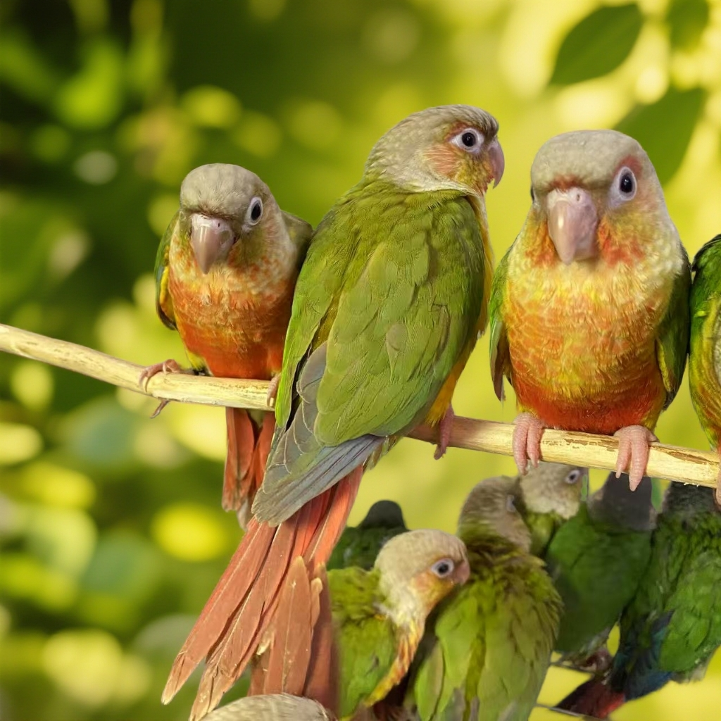 可爱粘人活体手养鹦鹉