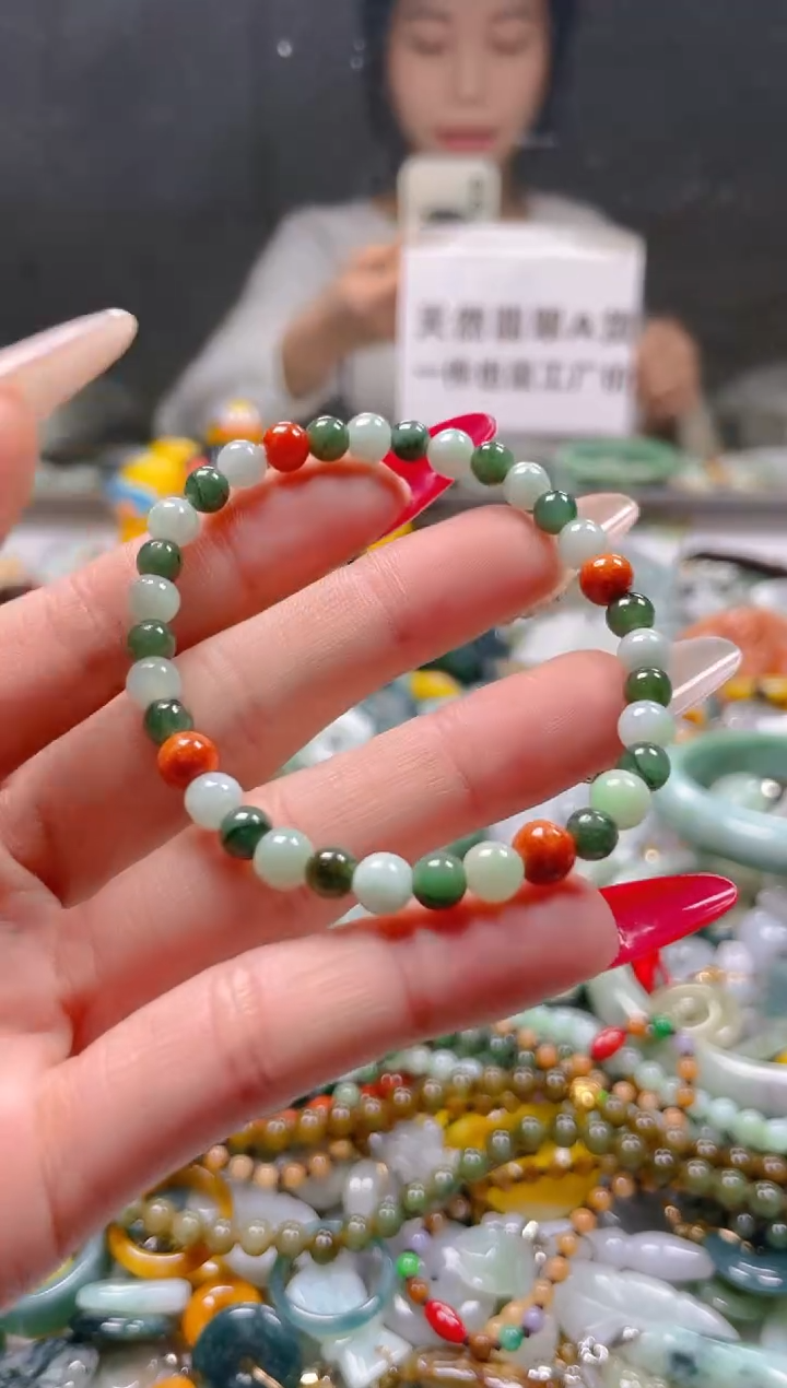 【闪购商品】翡翠颈饰未镶嵌/V/翡翠A货一图一物