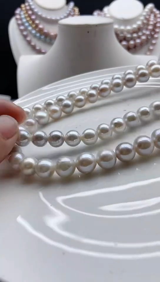 淡水珍珠未镶嵌颈饰1