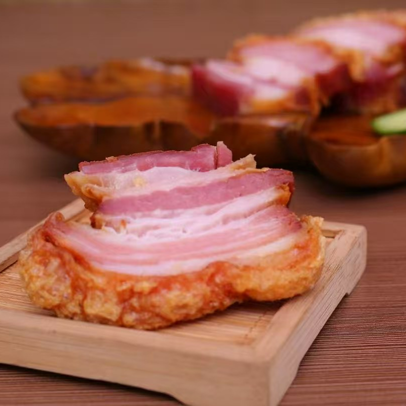 云南特产泡皮五花腊肉泡皮肉油炸肉需烹饪真空包装