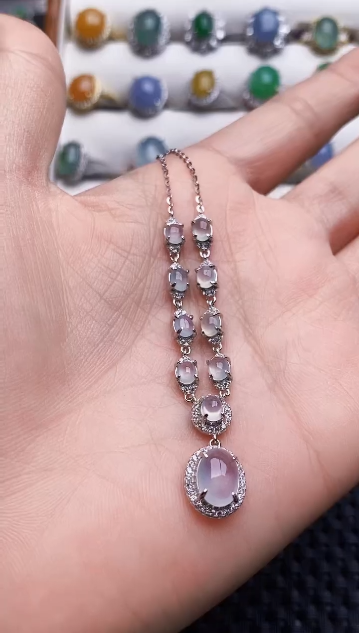 银S925镶嵌戒指翡翠3028