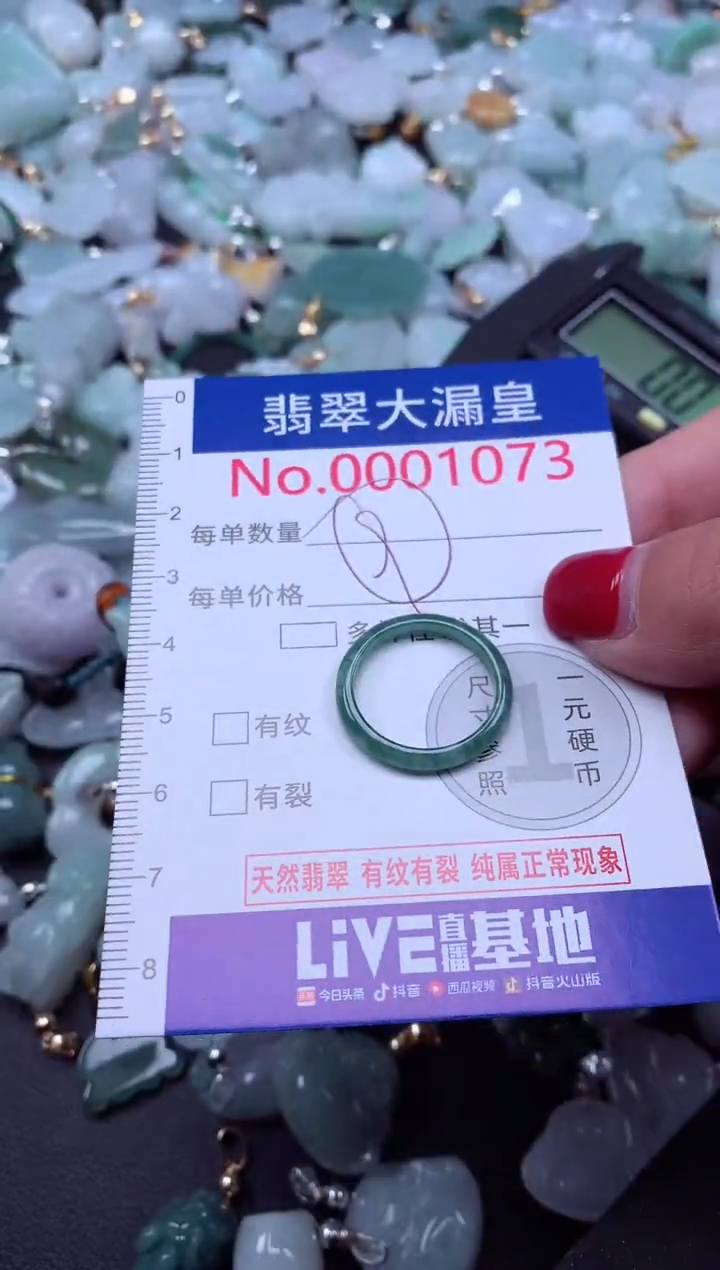 颈饰未镶嵌翡翠1073