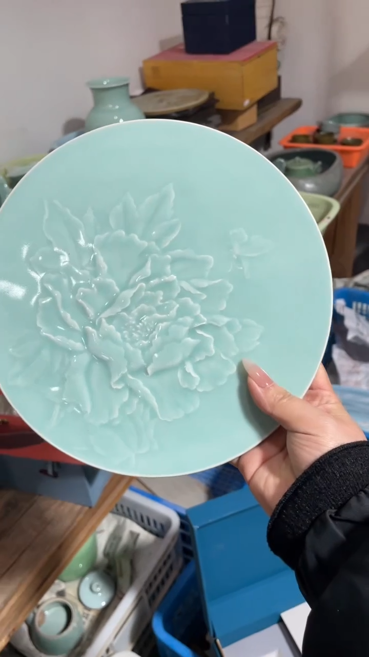 【闪购商品】特价福利 微瑕 慧仙青瓷