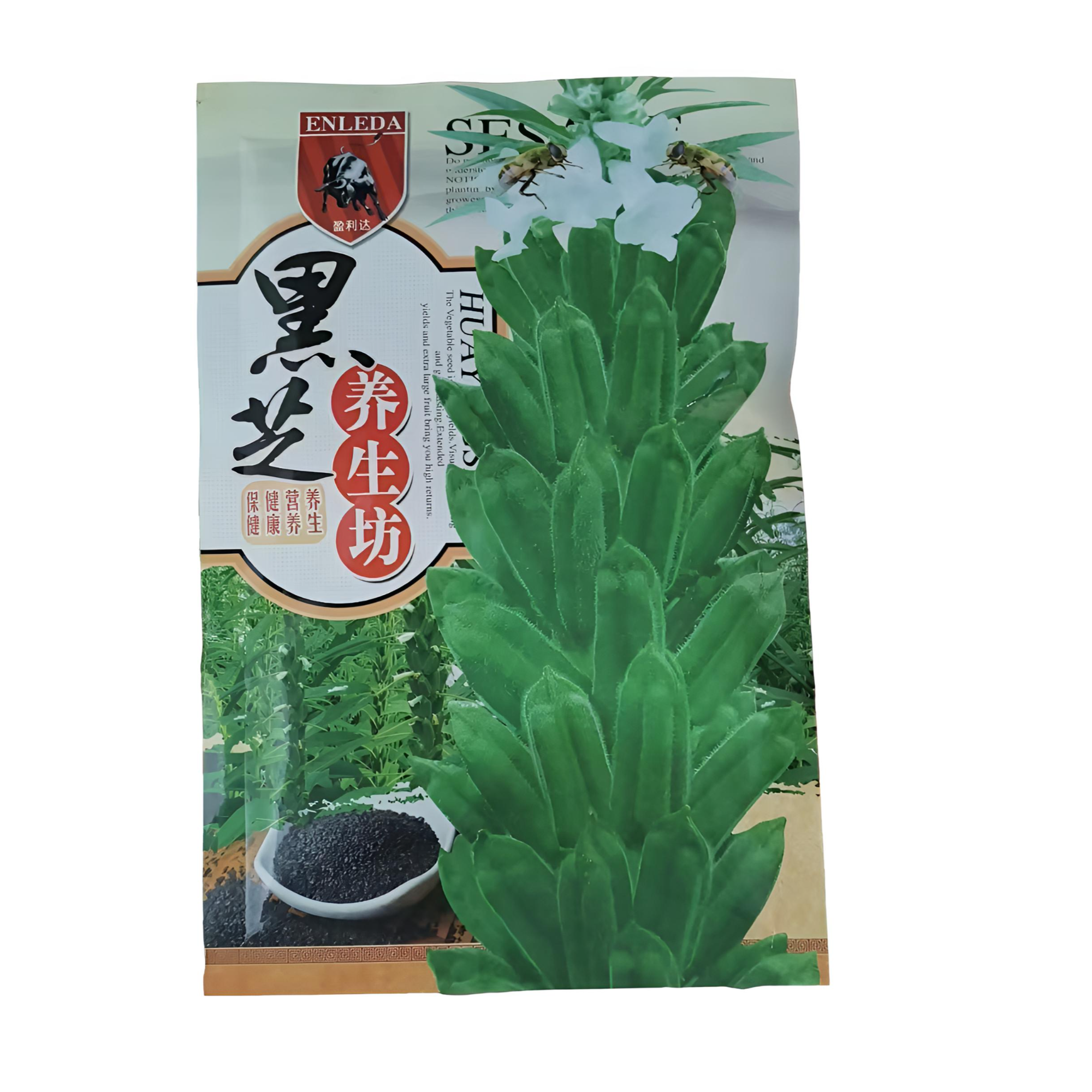 小包黑芝麻早熟高产100克