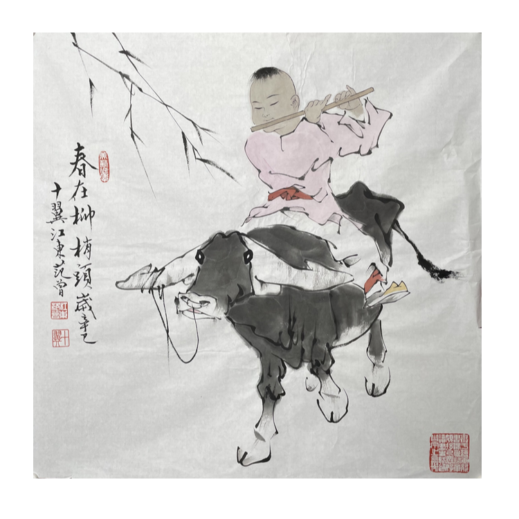 FZ-R-2477  人物画 68cm*69cm 软片-A