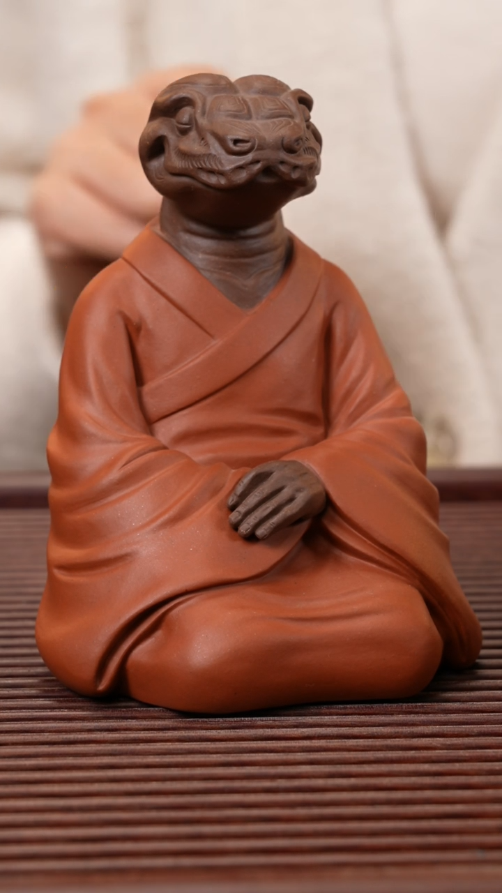 【闪购商品】紫砂茶宠紫砂蛇仙