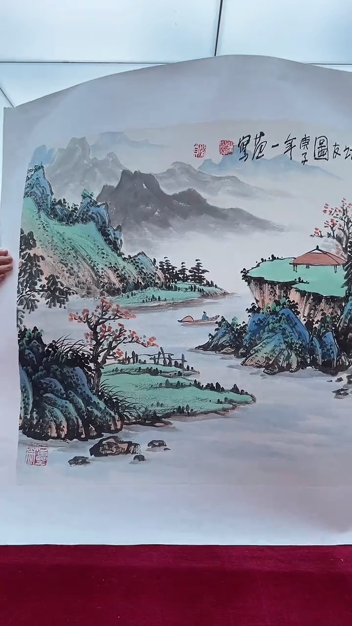 【闪购商品】绘画25山水  姜国华  4平尺