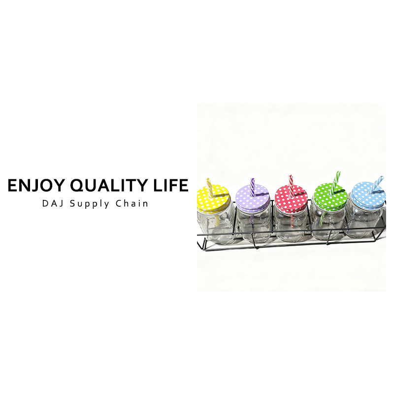 缤纷高颜值五色吸管杯套装