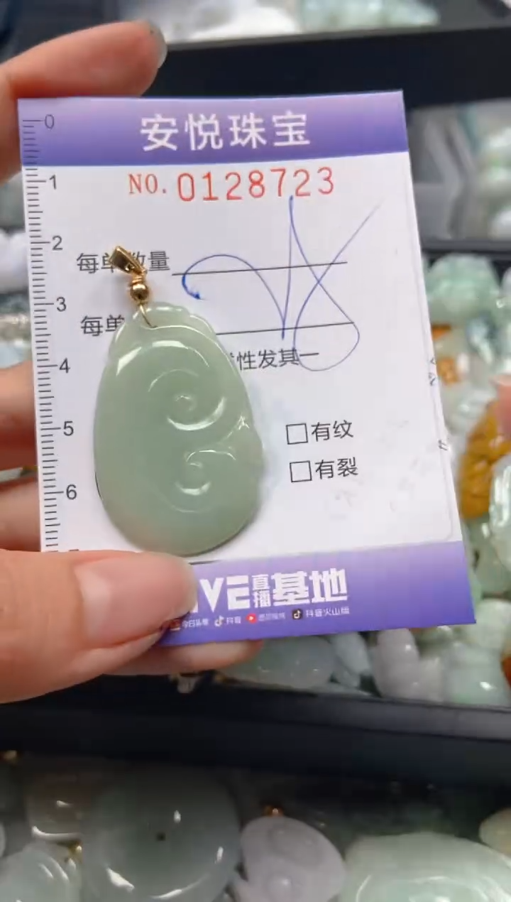 【闪购商品】翡翠颈饰未镶嵌闪购0128723