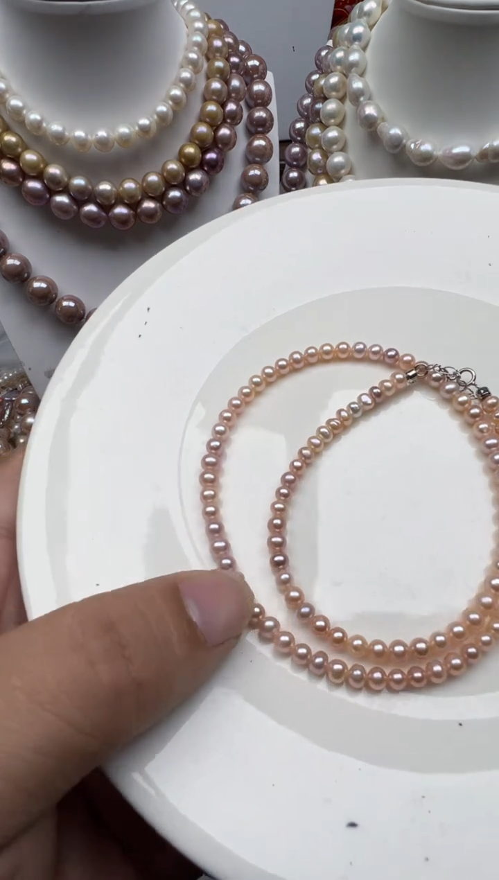 【闪购商品】淡水珍珠颈饰未镶嵌1